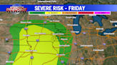 Severe t’storms and heavy rain possible this weekend