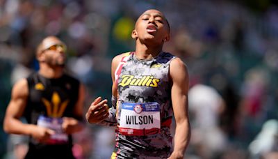 Just 16, Quincy Wilson sets a 400 record and takes aim at Paris Olympics