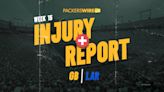 Packers look healthy on first injury report coming out of bye week