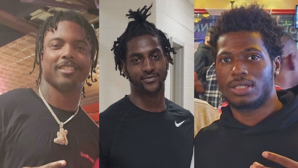 Isaiah Hazel, A.J. Lytton and Khyree Jackson were killed in a car crash Saturday