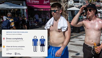 New dress code warning for British tourists in Spain