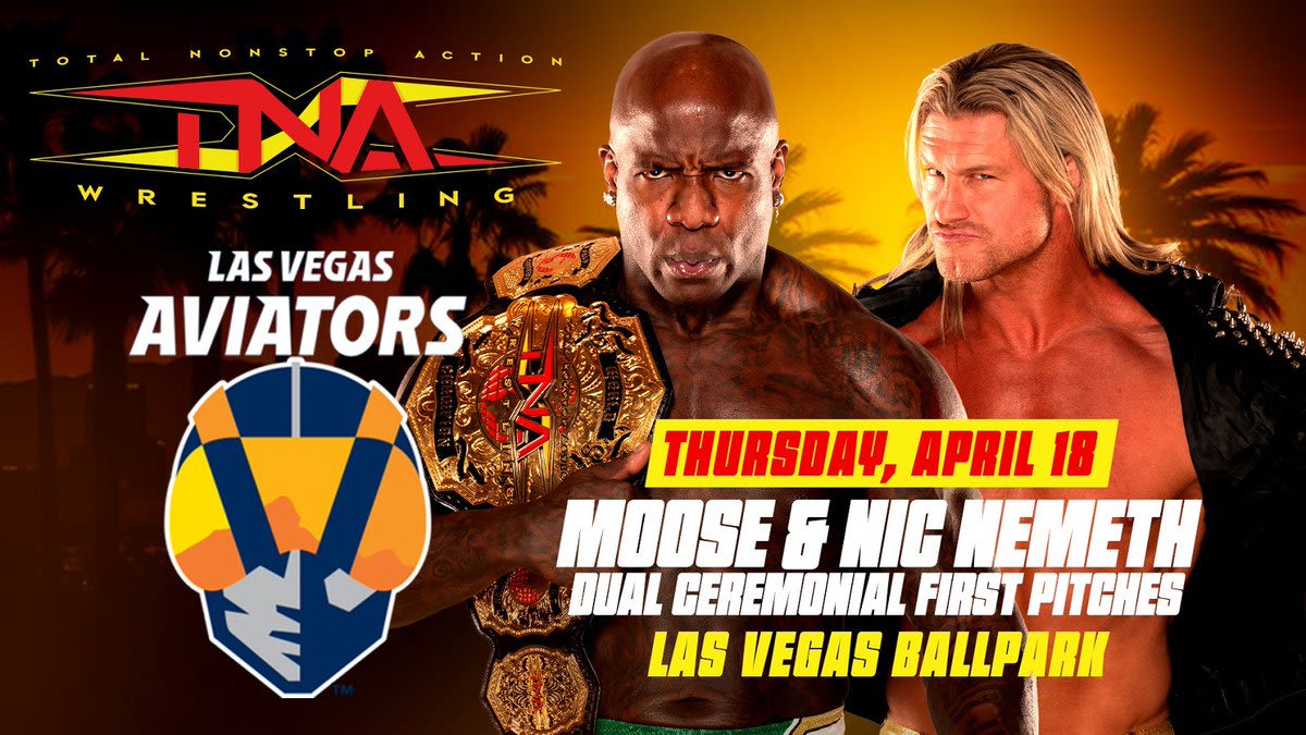 TNA Stars Set To Throw Out Ceremonial First Pitches At Las Vegas Aviators Game - PWMania - Wrestling News