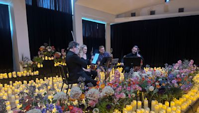 "I'm so grateful candlelight is here" Gulf Coast Symphony fills venue with thousands of candles