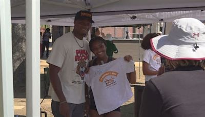 'A positive role model' | Fourth fastest man in the world attends Houston High Track and Field Classic in Memphis