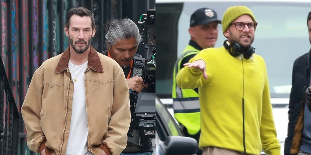 Keanu Reeves Spotted Filming New Movie ‘Outcome’ with Director Jonah Hill