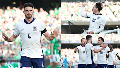 ...England player ratings v Ireland: Long live the English rebels! Dominant Declan Rice and Jack Grealish banish former loyalties in slick performance on Lee Carsley's...