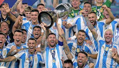 Copa America final: Argentina prevails over Colombia in extra time after Messi injury