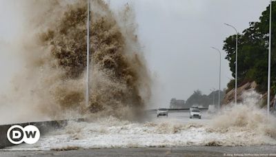 Typhoon Gaemi hits China after cargo ship sinks in Taiwan – DW – 07/25/2024