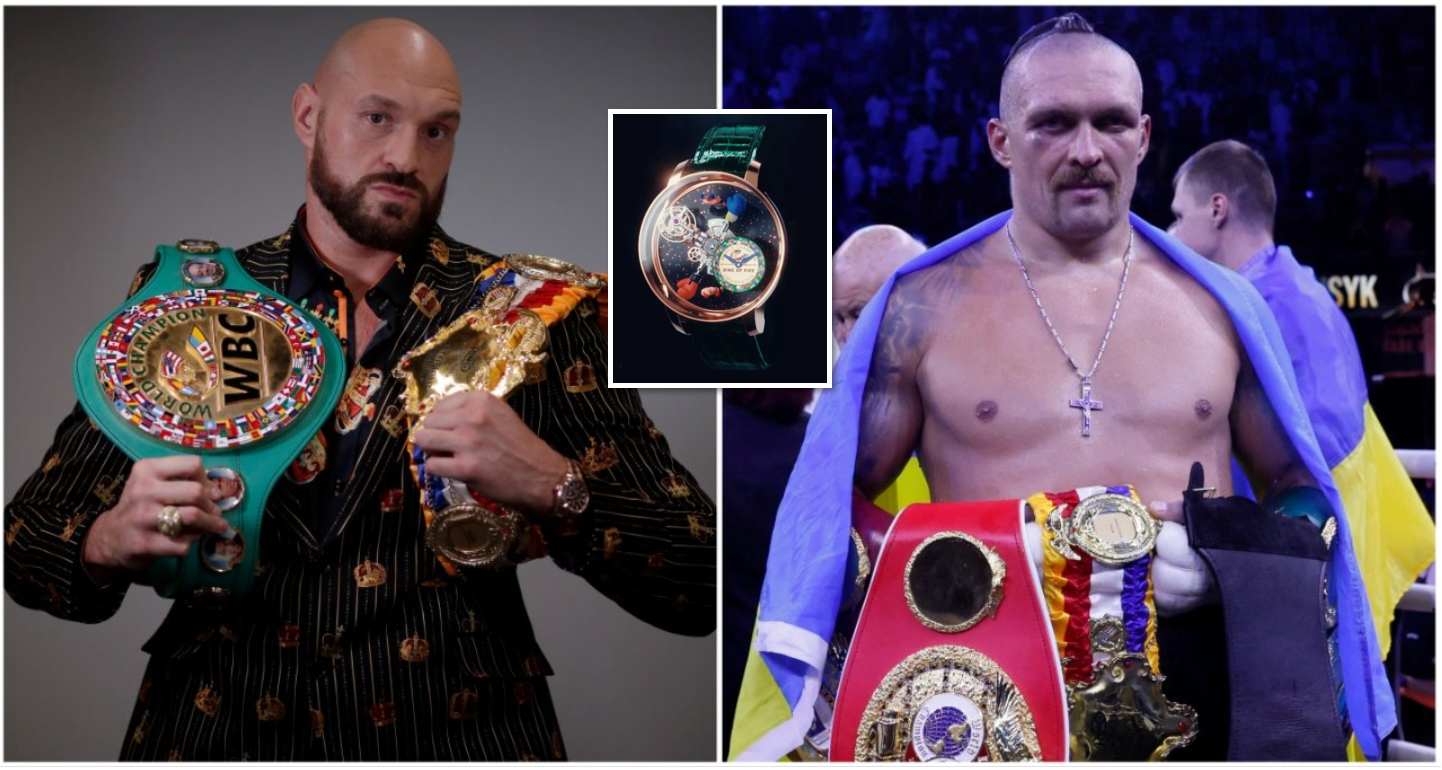 A special watch has been released for Tyson Fury vs Oleksandr Usyk - it's incredible