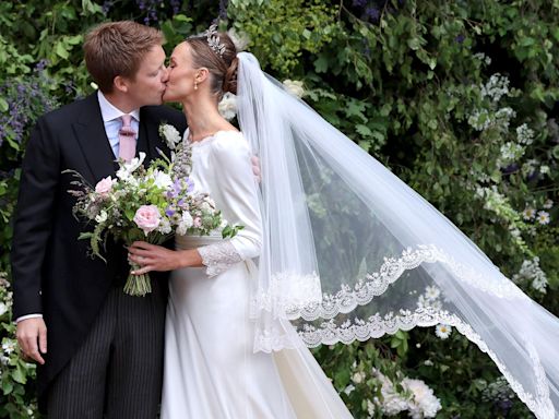 Tempête de vent et têtes couronnées : les plus belles photos du mariage du duc de Westminster