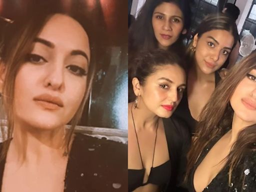 Sonakshi Sinha drops pics with Huma Qureshi from bachelorette ahead of wedding with Zaheer Iqbal