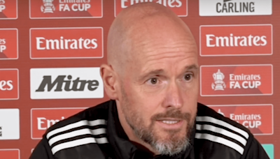 Erik ten Hag confirms huge Man Utd injury blow for FA Cup final with Man City