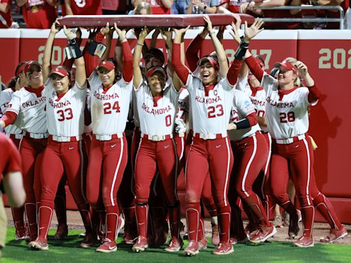 Ranking college softball teams in order of their odds to win Women's College World Series