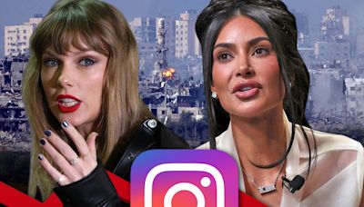 Taylor Swift & Kim Kardashian Being Blocked En Masse Over Viral Gaza Trend