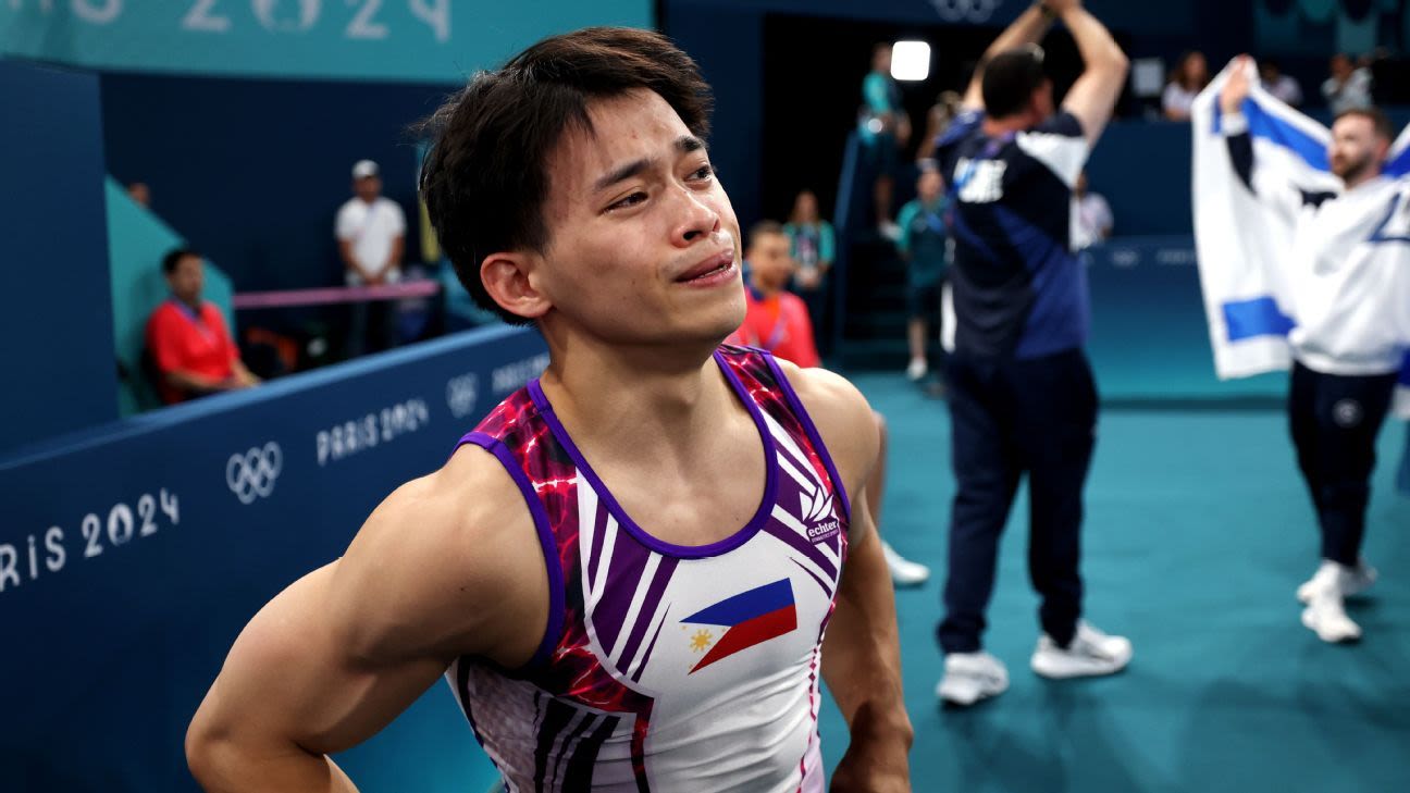 Yulo wins gold to become Philippines' second Olympic champion