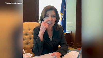 Gov. Kathy Hochul back to work after skin cancer removal procedure