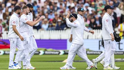 Gus Atkinson upstages retiring James Anderson as England skittle West Indies