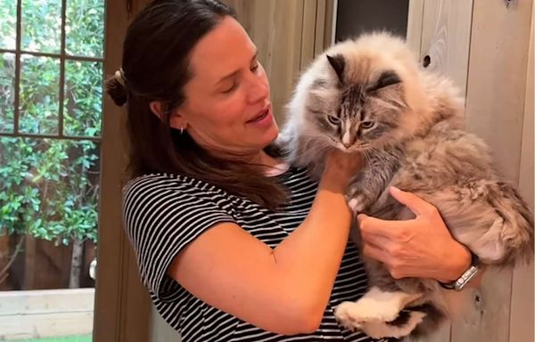 Jennifer Garner Gives Her Cat a Tour of ‘Places in the House He’s Never Seen Before’ in Hilarious Video