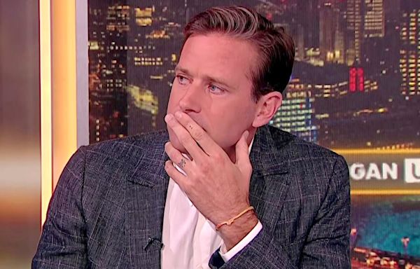 Armie Hammer Breaks Down Crying While Confronted About Cannibalism Allegations