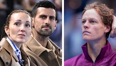 Novak Djokovic's wife Jelena warns Sinner after he hired Serb's two ex-allies