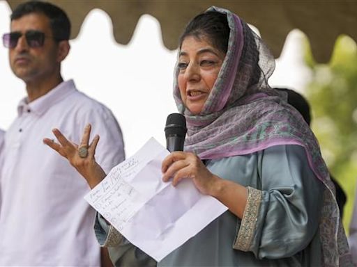 ‘First get representatives from both sides to sit together’: Mehbooba Mufti to Amit Shah on bringing back PoK