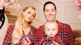 Paris Hilton Poses with Her Babies in Matching Pajamas for First Family Christmas Photos (Exclusive)