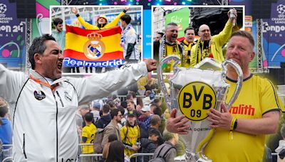 Dortmund and Real Madrid fans take over London ahead of Champions League final