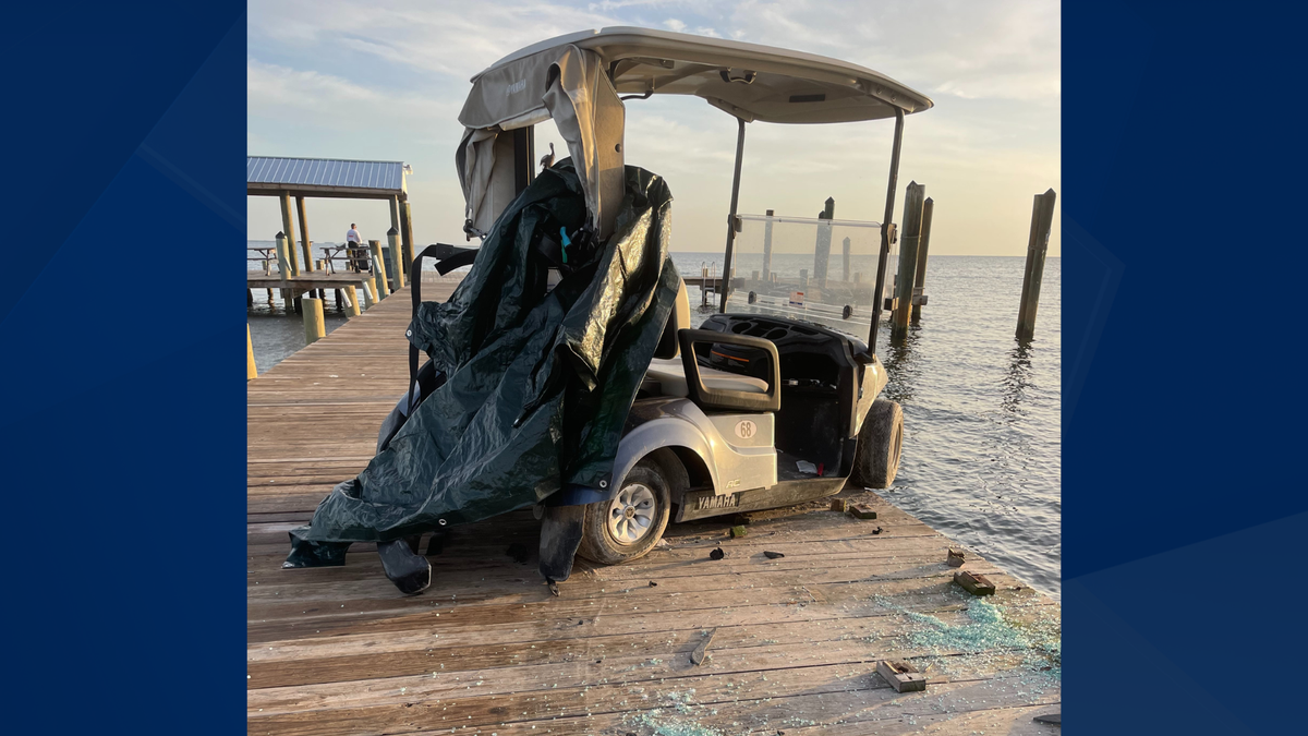 Deputies confirm driver dead after truck slams into golf cart on Bokeelia Fishing Pier