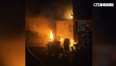 爆炸聲不斷！ 電動自行車自燃毀9機車.8民宅遭燻黑