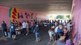 Paint-by-numbers mural draws south Sacramento residents to beautification project