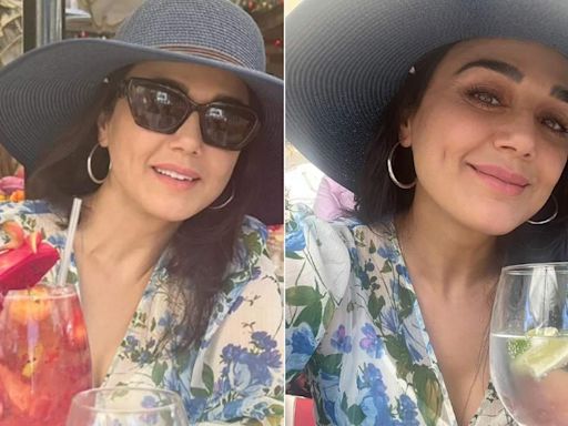Actor Preity Zinta offers a glimpse into her weekend fun