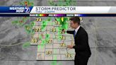 Scattered storms possible Thursday afternoon, evening