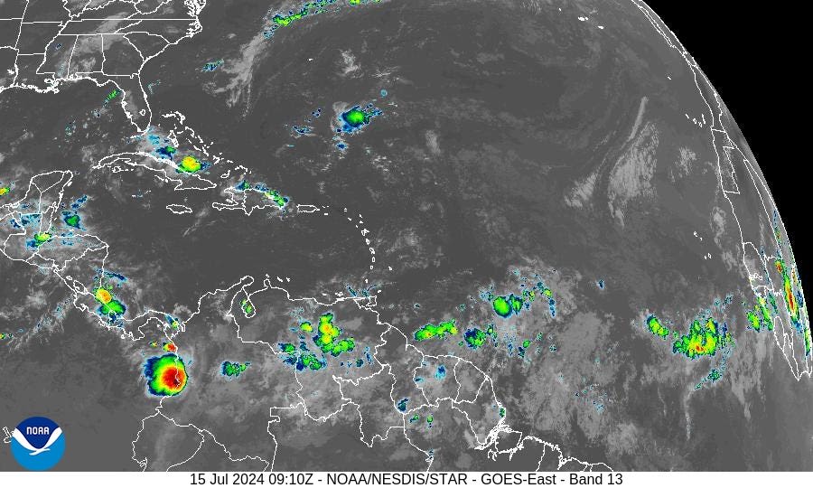 National Hurricane Center tracking 4 tropical waves. How long will the quiet last?