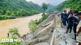 More than 60 missing as Nepal landslide sweeps buses into river