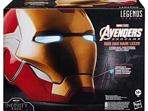 Avengers: Endgame Marvel Legends Electronic Helmet Revealed (Exclusive)