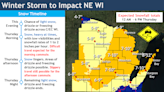 Green Bay, Fox Cities, central Wisconsin forecast to get 4-8 inches of snow starting tonight, ending Thursday night