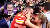 Fans Have Mixed Reactions to Jimmy Kimmel's Brazen Joke About Travis Kelce and Taylor Swift's Relationship