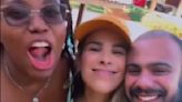 Wanessa mostra amizade com ex-BBBs na fazenda de Zezé. Vídeos!