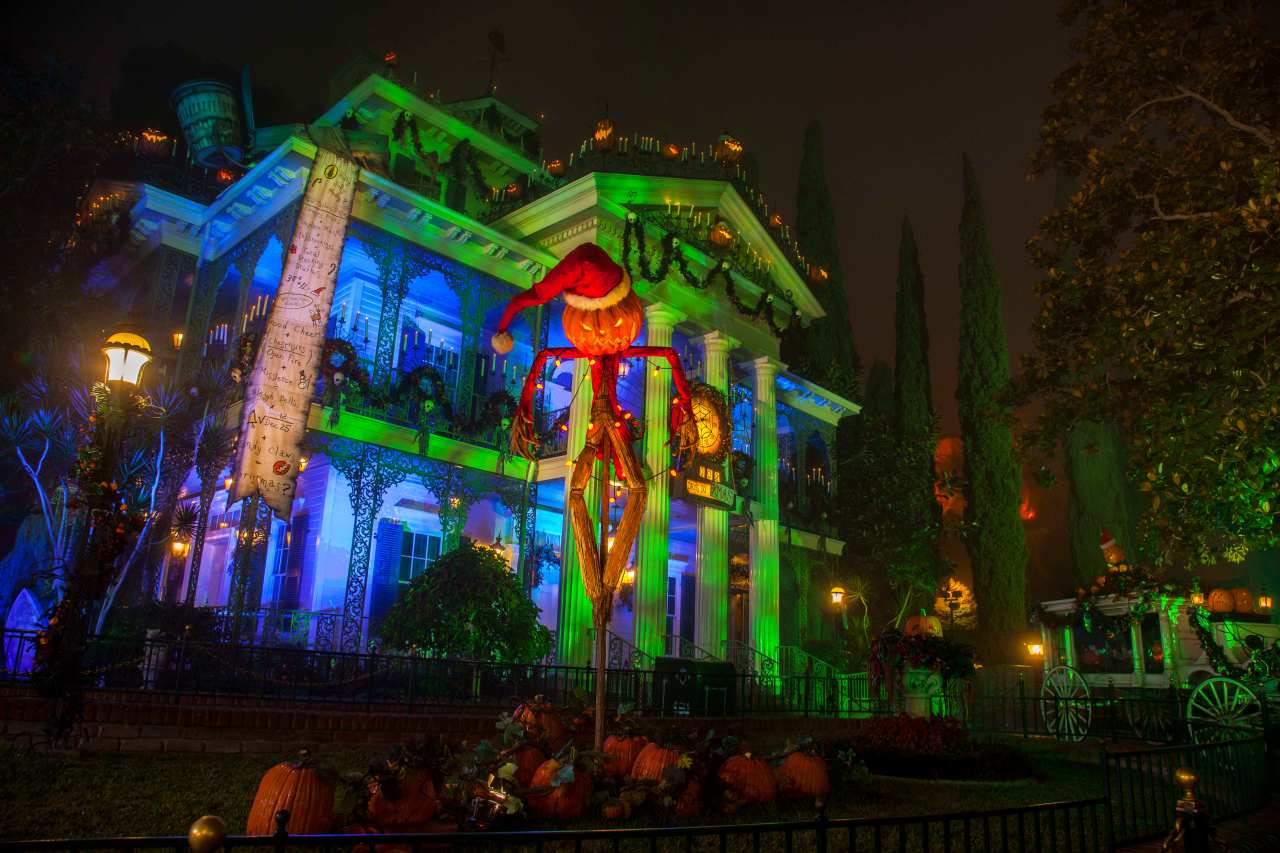 Disneyland’s Haunted Mansion Holiday reopens for the Halloween season