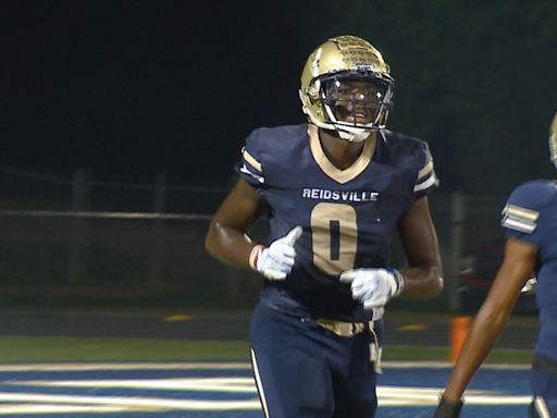 Reidsville star athlete returns home after brief stop at Providence Day School