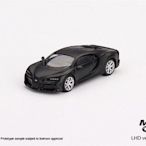 車模 仿真模型車MINIGT 布加迪 Bugatti Chiron Super 啞光黑 1/64 車模型 374