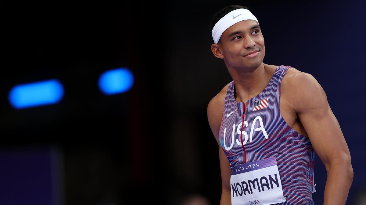 Michael Norman qualifies for 400m final at Paris Olympics