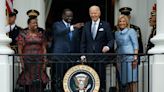 Biden pulls out all the stops for Kenya’s leader with largest state dinner of presidency so far