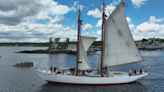 With her compass pointed towards Arctic waters, the Bowdoin officially departs from Boothbay Harbor