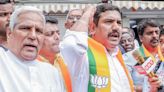 BJP leaders take out protest march to Karnataka CM’s residence, taken into preventive custody