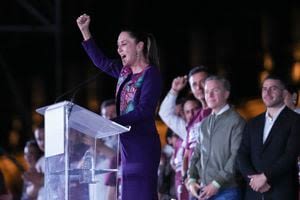 Mexico elects 1st female president in the country’s history
