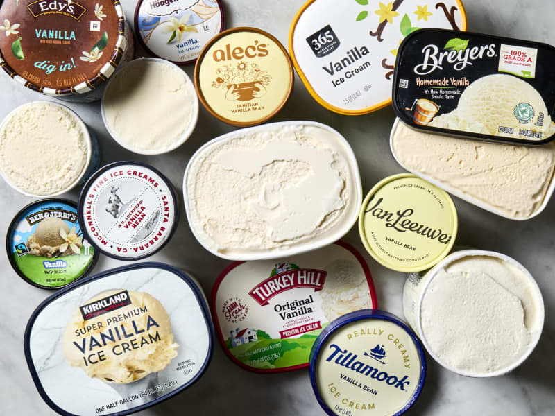 We Tried 11 Vanilla Ice Creams — and No One Saw the Winner Coming