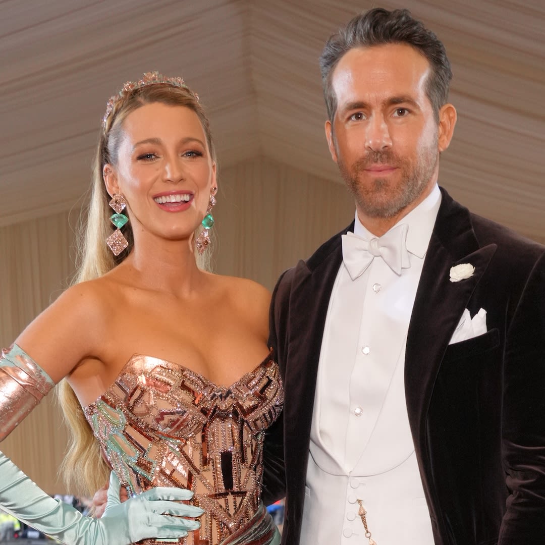 Ryan Reynolds Makes Rare Comment About His and Blake Lively's Daughter James - E! Online