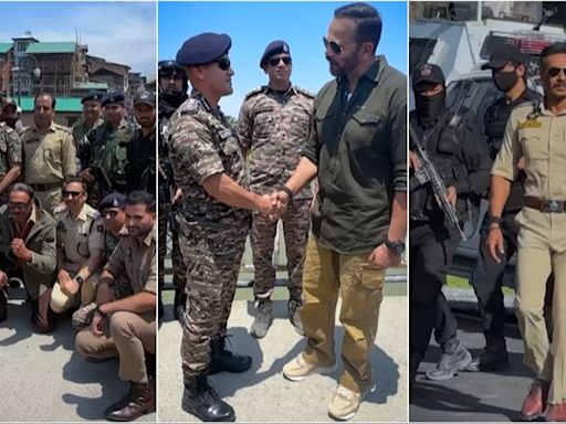 Rohit Shetty shares BTS video as 'Singham Again' team wraps Kashmir shoot