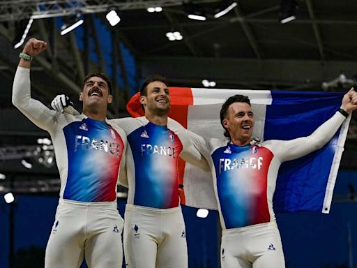 BMX racing aux JO de Paris : Joris Daudet, Sylvain André et Romain Mahieu réalisent le triplé